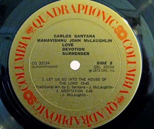 quadraphonic recording records